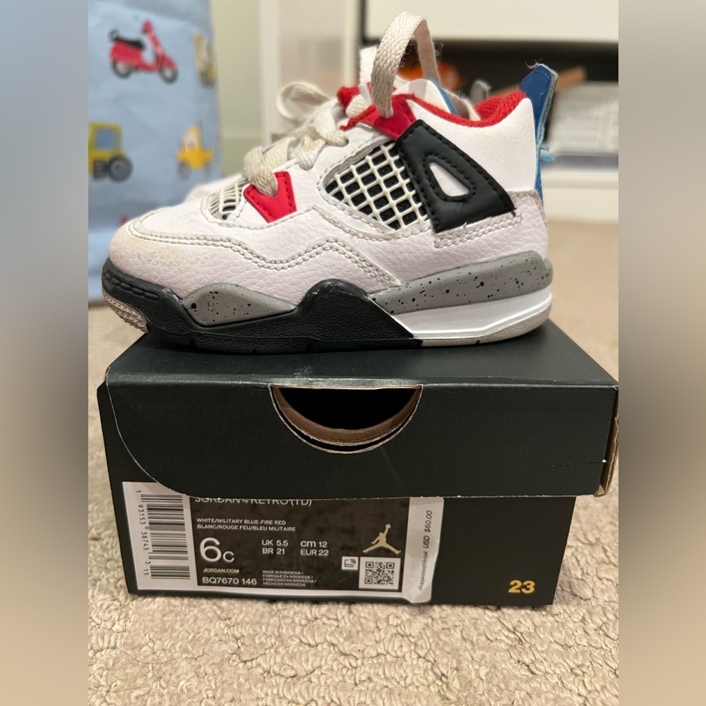 What the 4s. Toddler Jordan’s